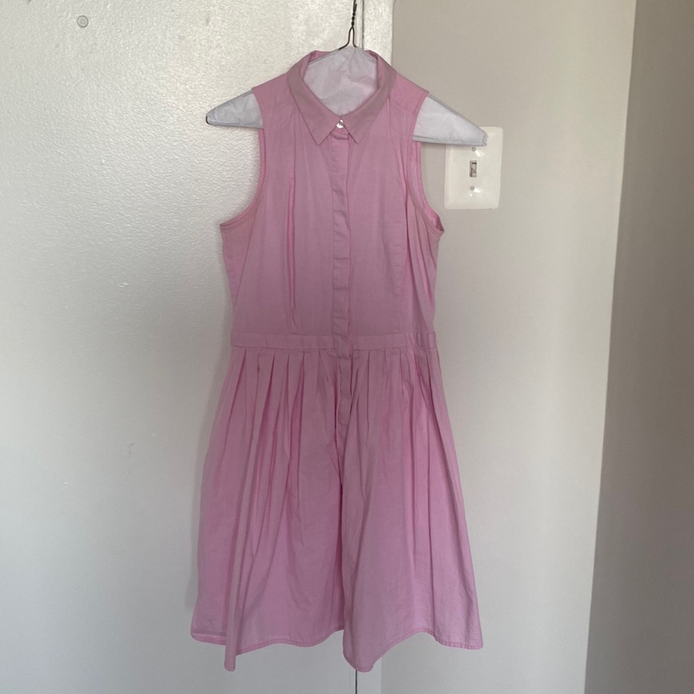 Ann Taylor Pink Petite Spring Dress